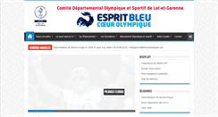 Desktop Screenshot of cdos47.org